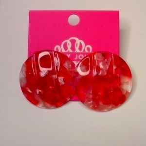 Sassy Jones Zaria Studs-Red